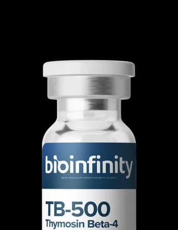 TB-500 5mg research peptide vial, ≥99% — for laboratory research use only